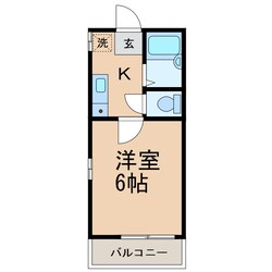 垣本ハイツⅢの物件間取画像